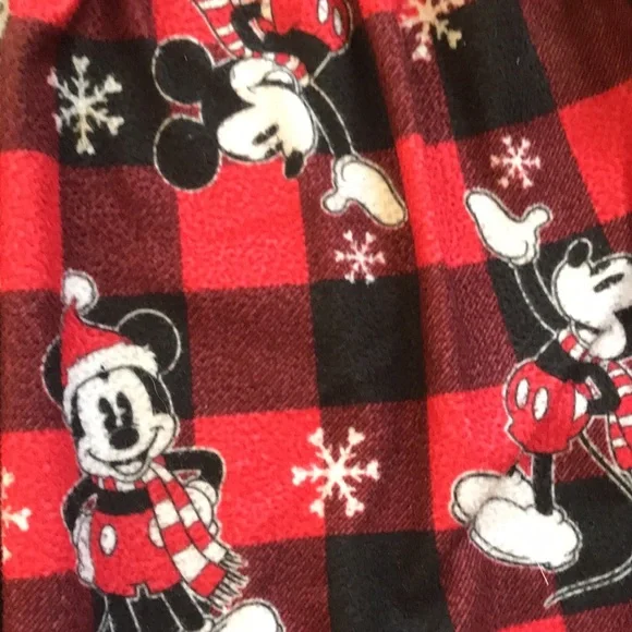 Disney Red and Black Mickey Mouse Kids Nightgown - Picture 3 of 6